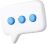 Bubble speech decoration