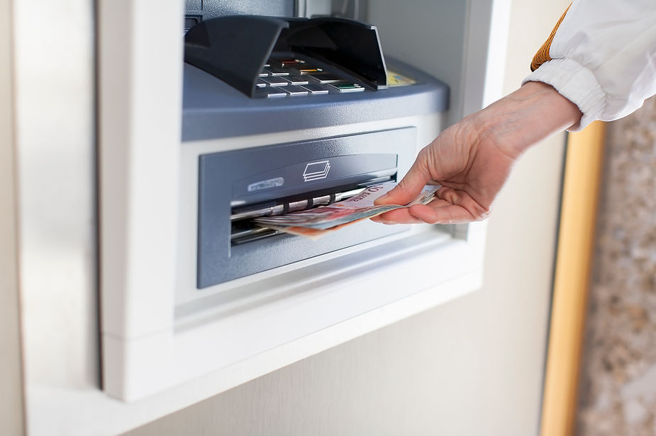 Getting cash out of an ATM