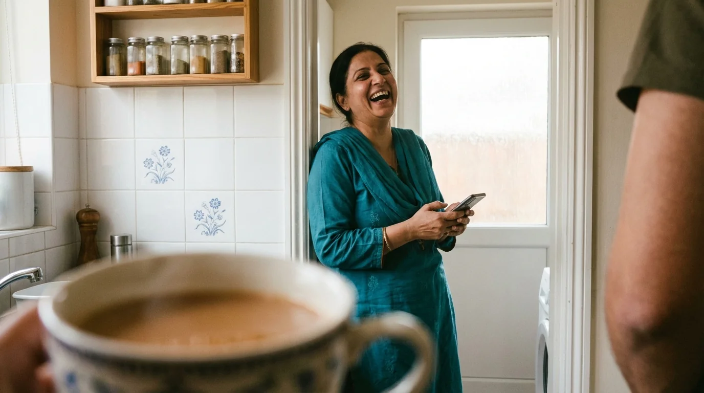 pakistani family receiving money sent to easypaisa from the usa