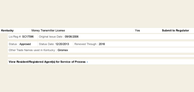 License